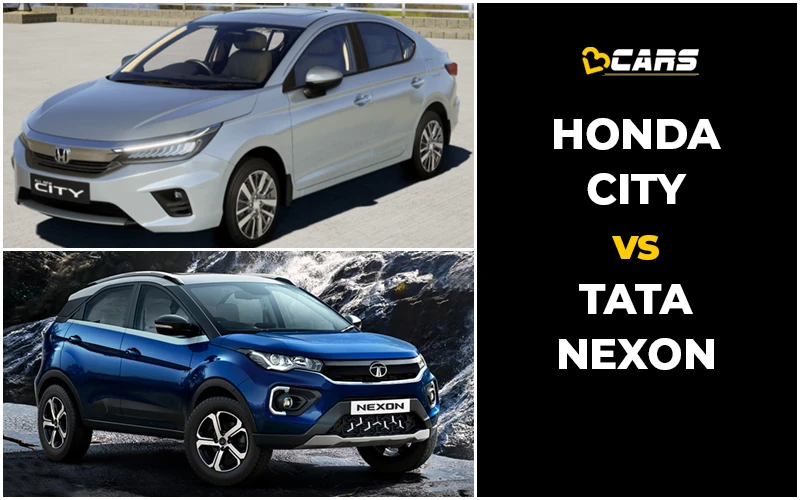 Honda City 5th Gen Vs Tata Nexon